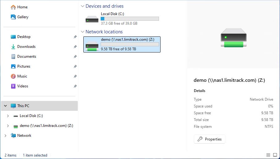 Limitrack NAS ช่วยให้คุณใช้ไฟล์ ได้ทุกที่ ทุกเวลา และคุ้มค่า