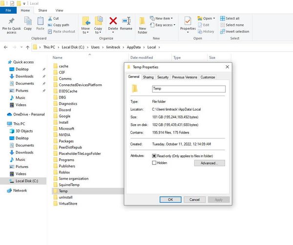 วิธีเคลียร์ Temporary Folder เพิ่มพื้นที่